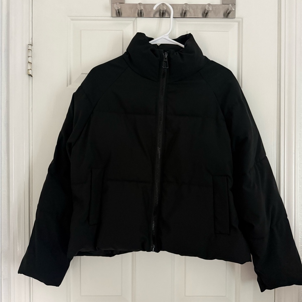 Princess Polly Classic Black Puffer Jacket